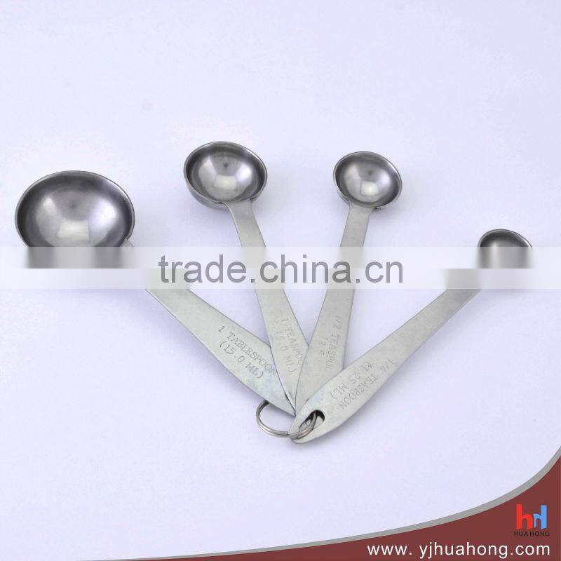 Colorful plastic measuring spoons/scoops 5pcs set(HMT-28)