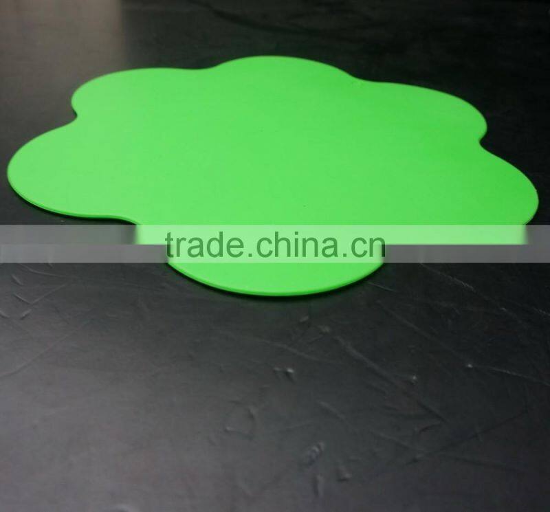 16153 snowflake shape silicone high temperature heat insulation mat