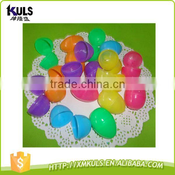 Wholesale Easter eggs plastic decorative egg shell diy plastic easter eggs