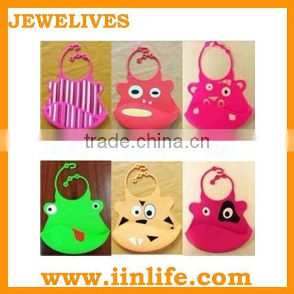 100% Food grade high quality fancy soft silicone best baby bibs