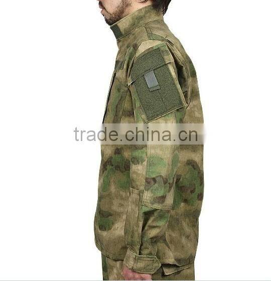 ACU army camouflage military twill/ ripstop uniform,Military uniform ripstop manufactory