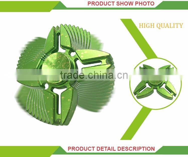 Top sale finger gyroscope game hand metal spinning top toy