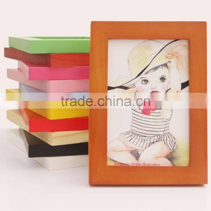 2015 new design custom Wooden Photo Picture hang wall frame