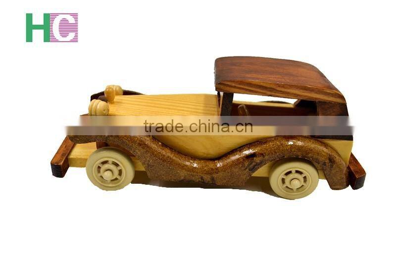 Hot Sale New Product Wooden Toys Model Sale Kart 3D Puzzle Car