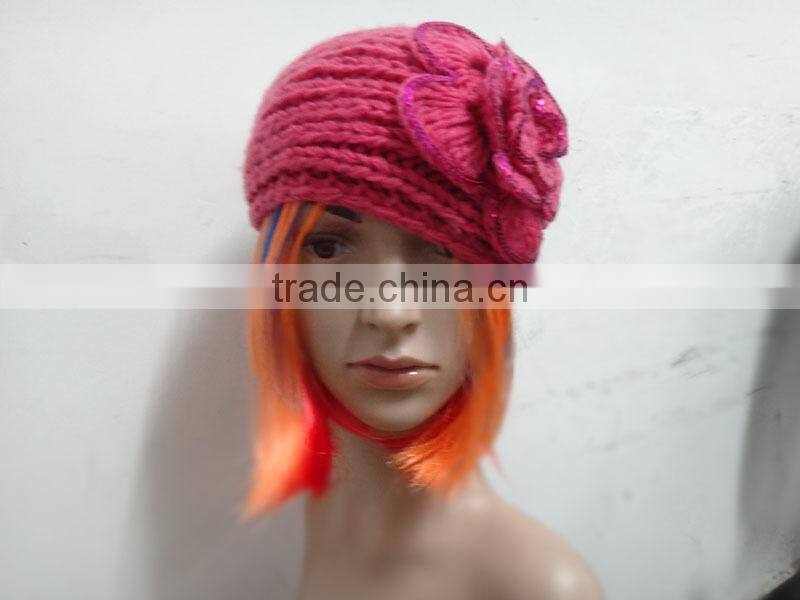 Beanie Knit Crochet Cap Hat/ Winter Fall Womens Fashion Beanie