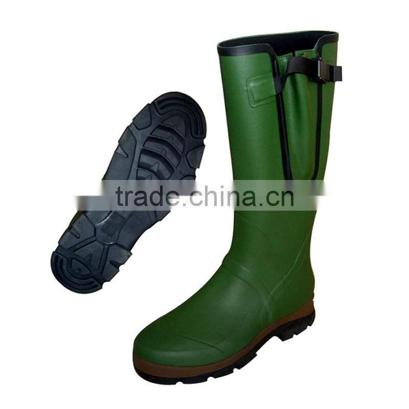 Custom Made Neoprene Hunting Rain Boots China Factory