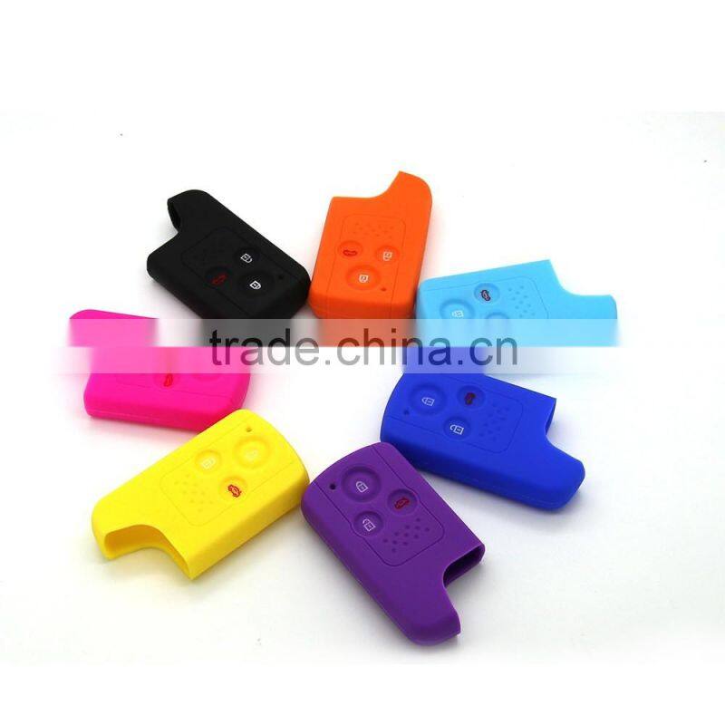 Universal remote silicone car key case for Honda key program car key cover