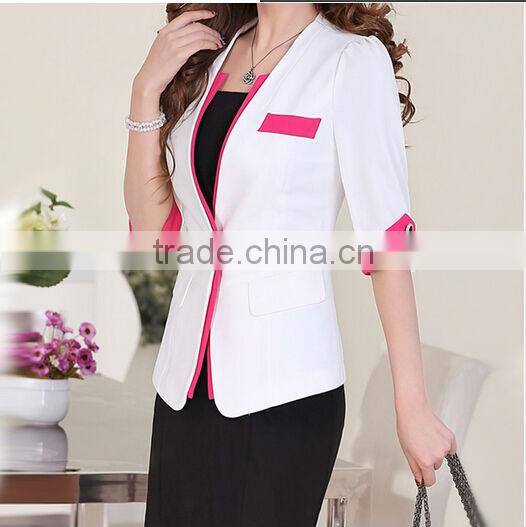 The latest body-con women blazer suit