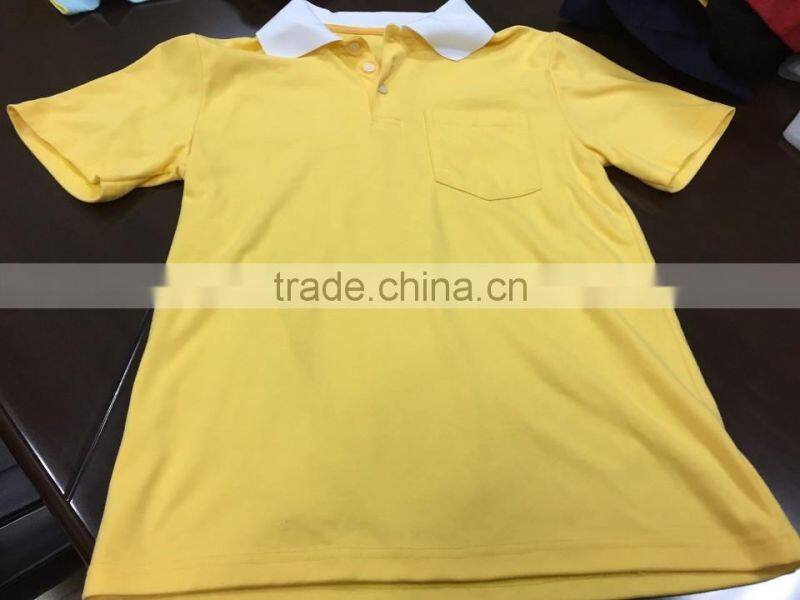 Cotton blank polo uniform shirt Custom Mens Polo T-shirts