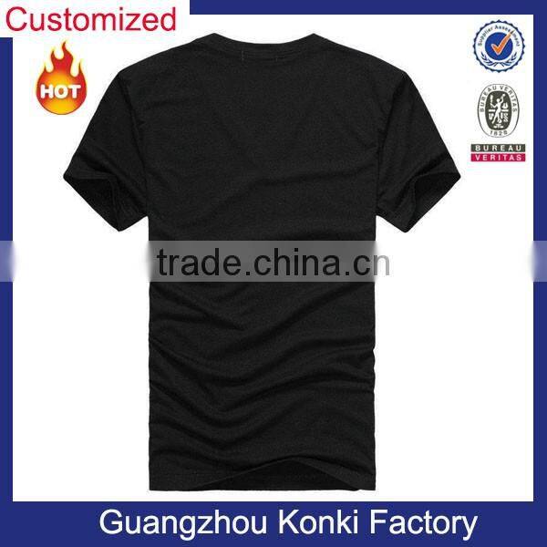 100% polyester high quality sports t-shirt simple white color