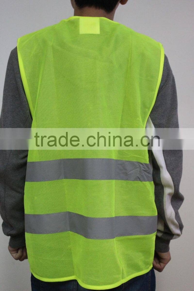 GZY high quality safy emergency reflective vest safety vests reflective working vest