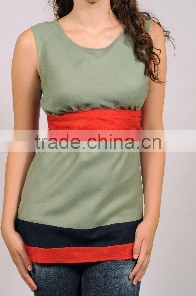 Polka Dot Cotton Tunic