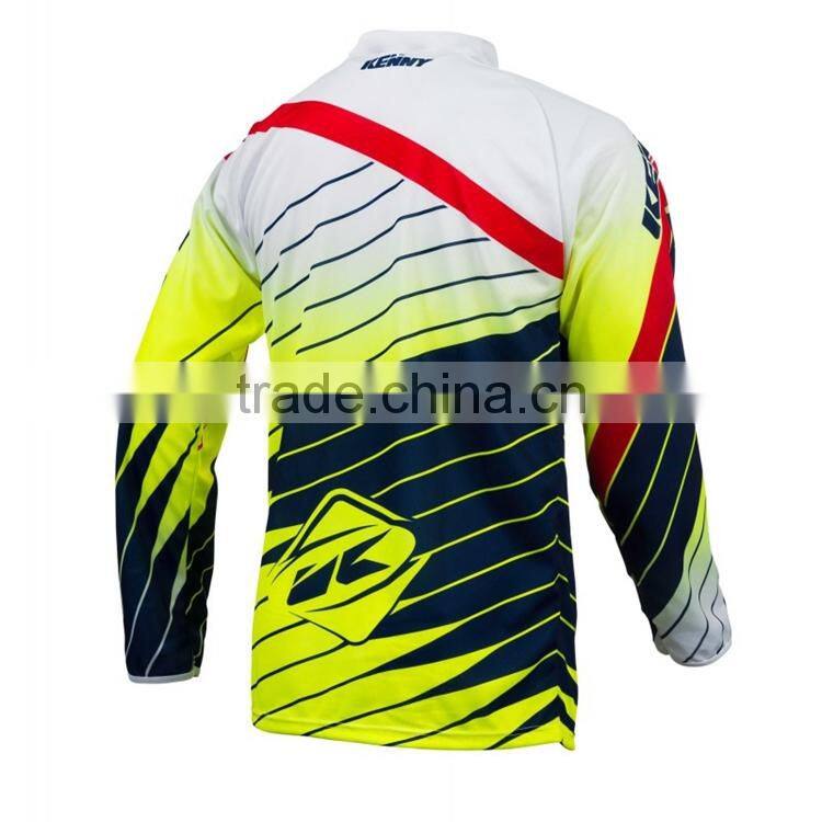 MTB downhill jersey enduro technical wicking Mountian bike long sleeve performance
