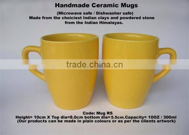 Ceramic Coffee Mugs for Brand Logo and name