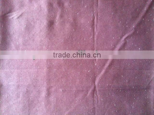 cotton neps dyed poplin fabric