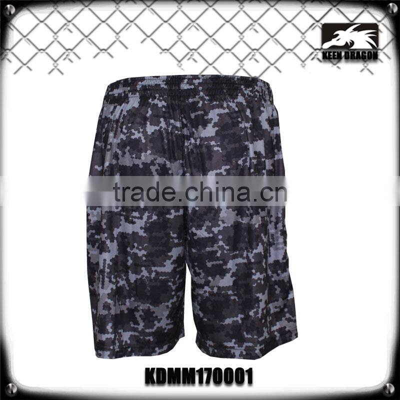 4 way stretch quick dry custom camo sweat shorts