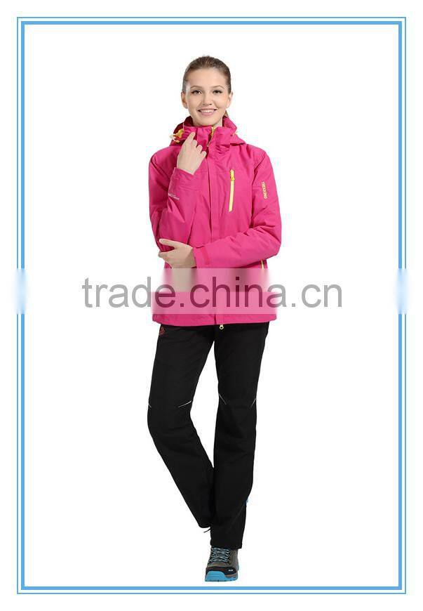 custom design women high quality windbreaker jacket