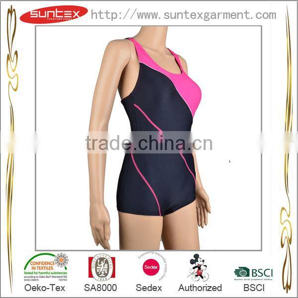 2014 fashion hot game match competition lady swimwear women short body build bikini