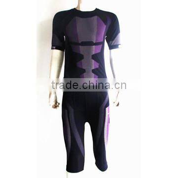 seamless men sports track suit