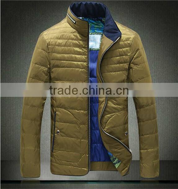 Top quality oem service down jacket male