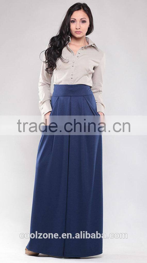 Elegant business woman maxi skirt wholesale ladies office long skirts