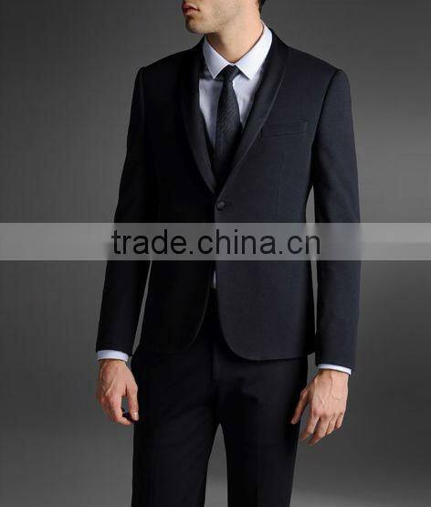 Fashion elegant men's slim fit suit bespoke dress suit high Quality Italian suit custom made suit business suit for men SJ-S003