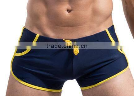 custom 100% polyester men swimming shorts