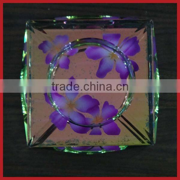 Colorful Crystal Ashtray For Table Decorations