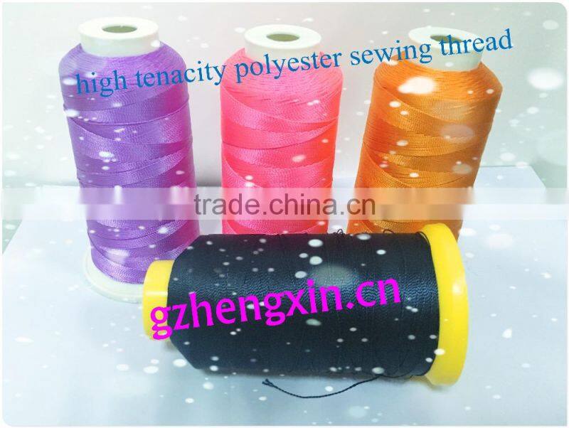 polyester continuous filament sewing thread