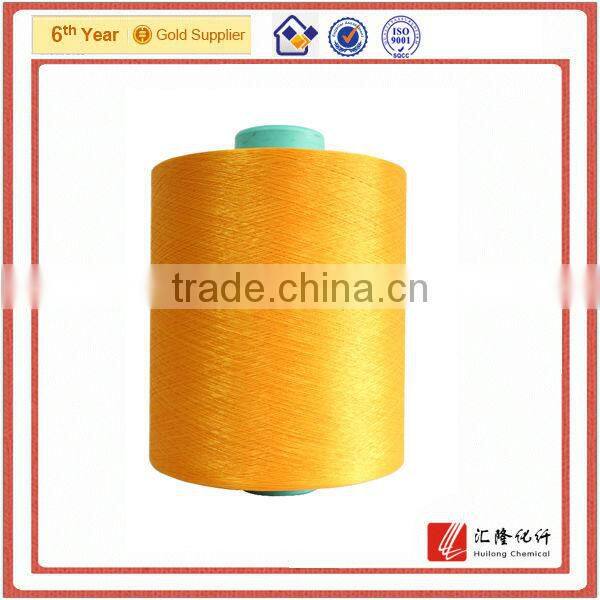 100% polyester dope dyed DTY hand knitting yarn