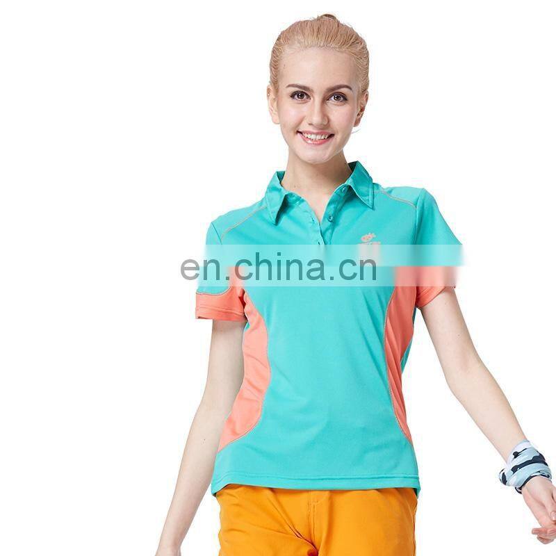 Polo t shirt for men & women 100% polyester t shirt