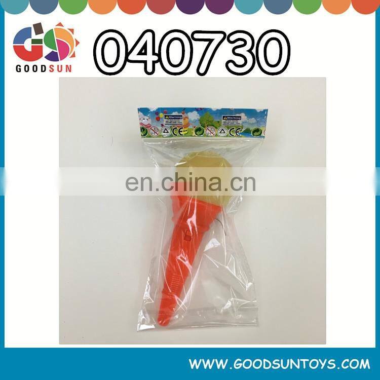 Promotional shooting set ice cream design with soft ball bullet