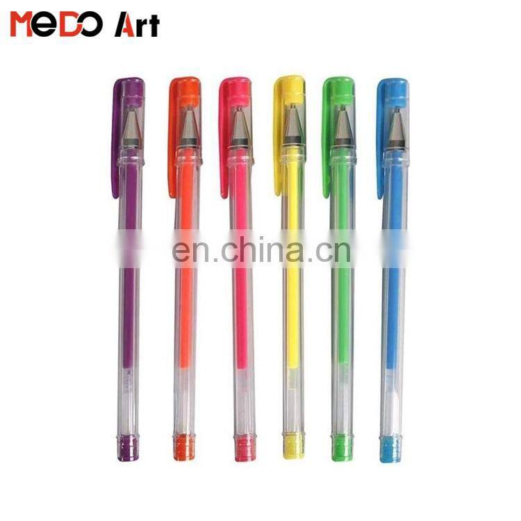 Custom Fancy Gel Pens Wholesale Gel Pen Set School and Office Supplier