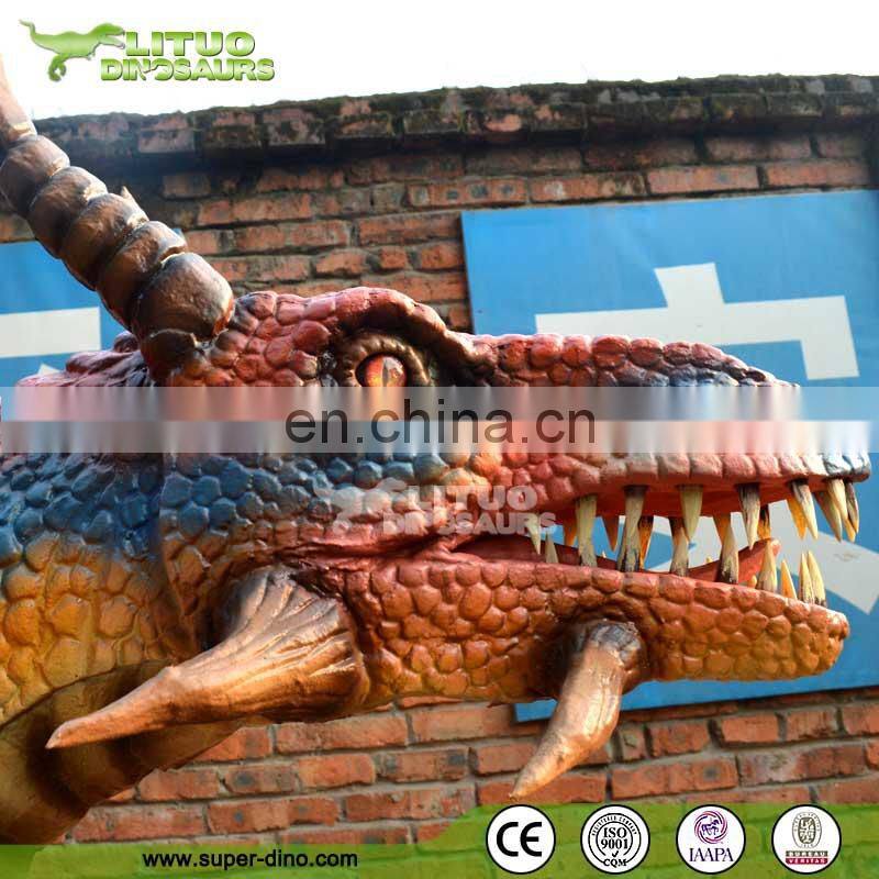 Life Size Smoking Mechanical Dragon