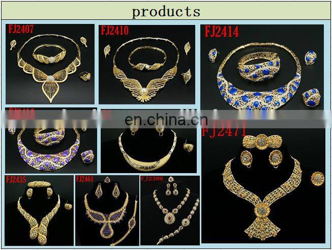 gold plated costume fashion jewelry set CJ072