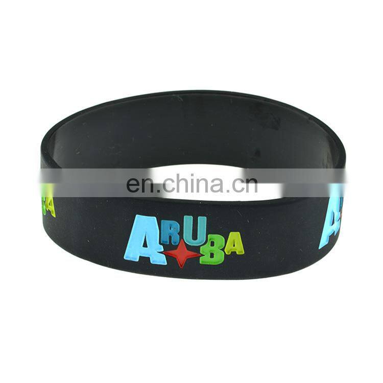 Wrist band Maker Free Sample Fancy Custom Silicone Wrist Band