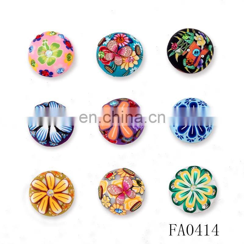 Factory Wholesale Metal Glass Magnetic Snap Button, Fashion Butterfly Snap Button