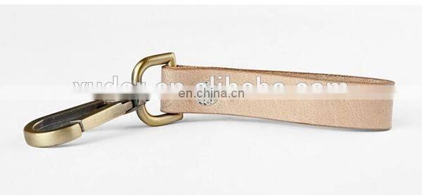 PROMOTIONAL KEYRING FACTORY SALE VINTAGE LEATHER KEYCHAIN