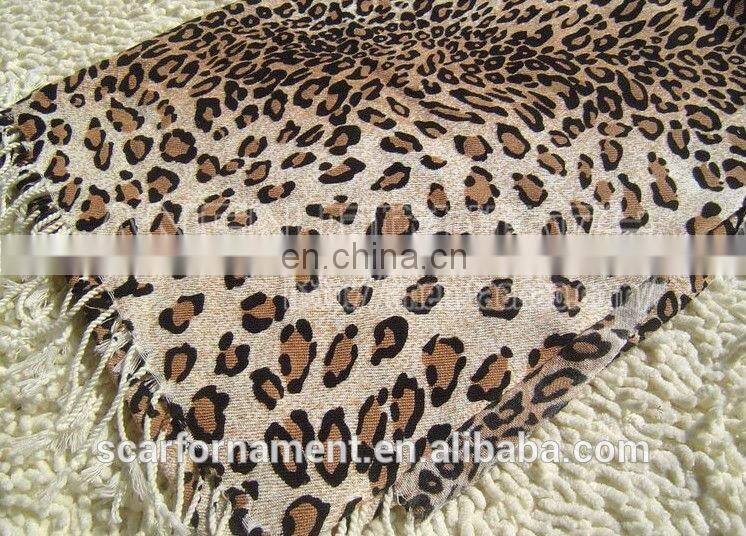 cashew print pashmina shawl Animal Print scarf