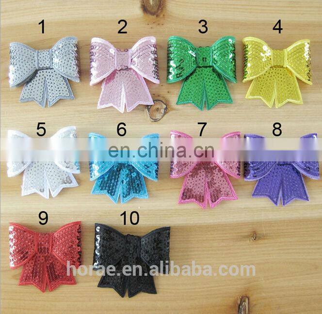 DIY Sequin Bows Hair Accessories For Baby Girls Headbands