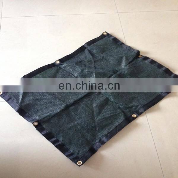 wind protecting sun shade netting with Grommets150-200g