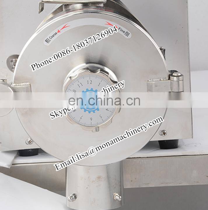High efficiency stainless steel grain mill