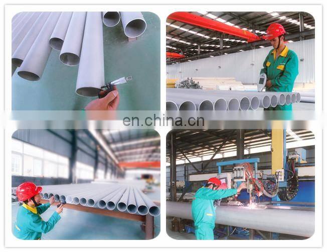 Round 50mm diameter seamless stainless steel 403 pipe for industrial