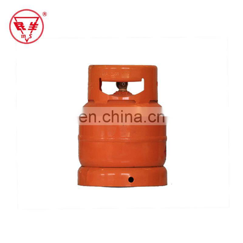 Factory Supplying 3Kg Lpg Cylinder Refillable For South Camping In Africa
