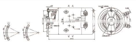 high quality dc motor 2200w 12volt on hydraulic power pack unit used for forklift