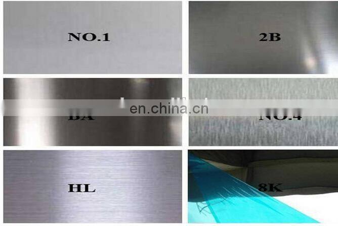 China Supplier hot rolled HARP finish 5mm thickness stainless steel sheet