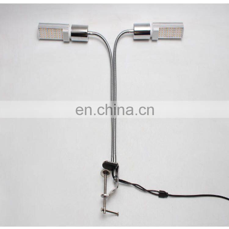 Hot new LED double-headed plant fill light full spectrum light source timing dimming plant lamp