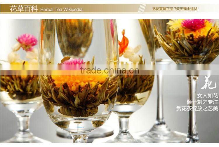 Chinese Artistic Blooming Tea Handmade flowering tea