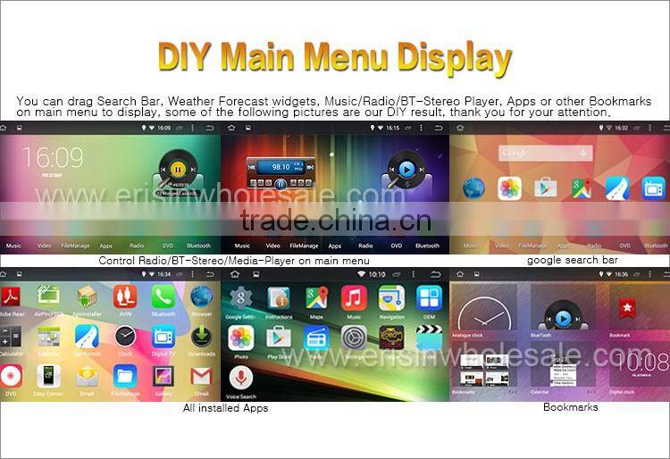Erisin ES2608F 7" All-in-One Design for C/S-MAX Android 4.4.4 Car DVD
