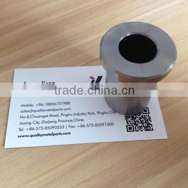 Customized cnc milled metal motor drive shaft bushing
